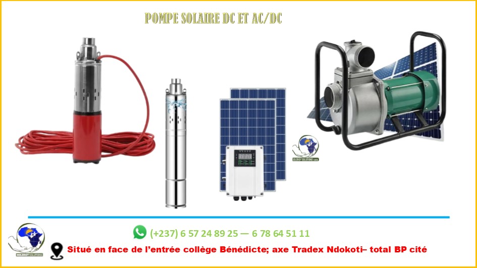 POMPE SOLAIRE DC ET AC/DC